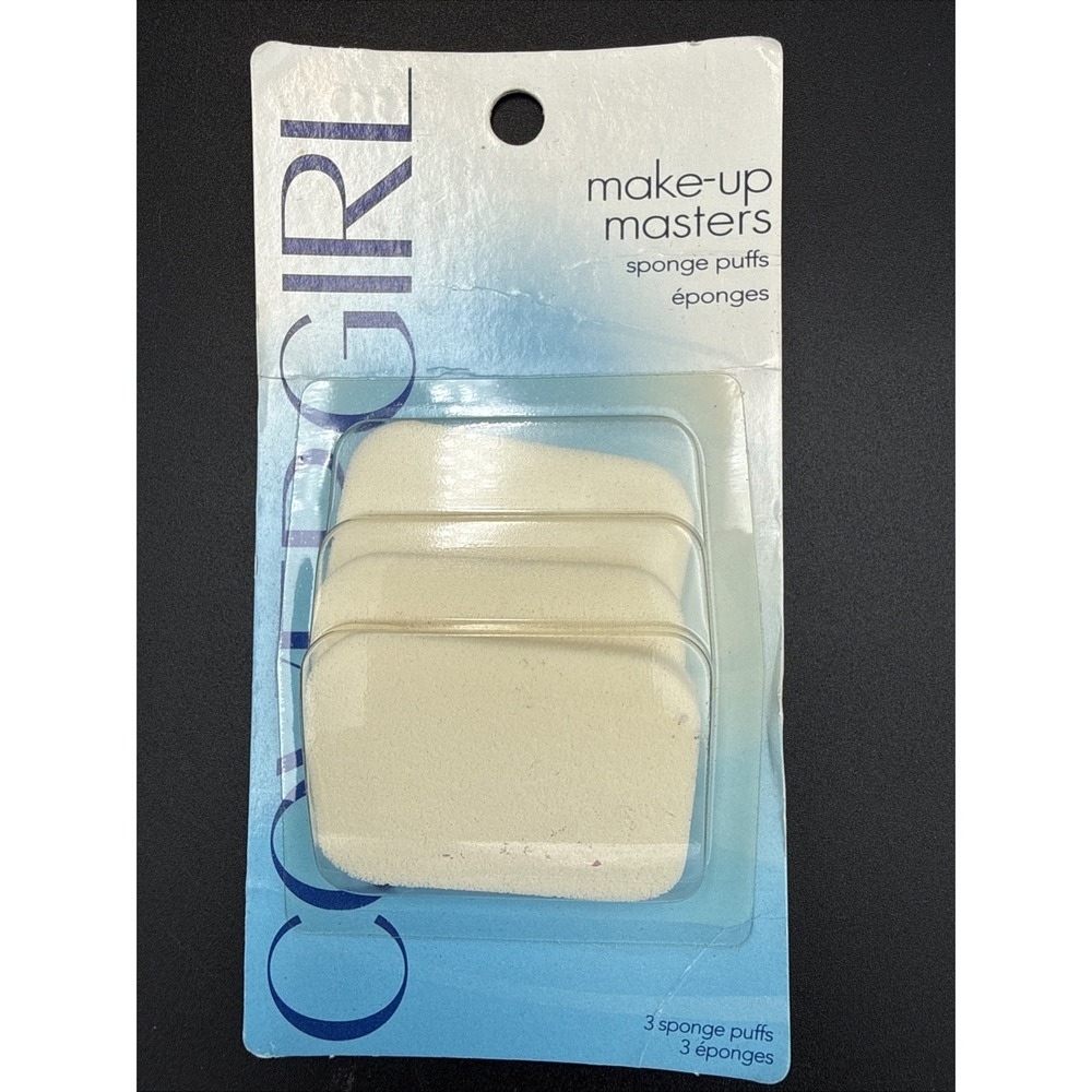CoverGirl Make up Masters White 3 Sponge Puffs